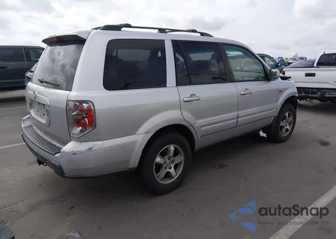 2006 Honda Pilot Ex-L из США, поврежденный, VIN 5FNYF28546B003149